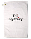 I Love Mystery Premium Cotton Golf Towel - 16 x 25 inch-Golf Towel-TooLoud-16x25"-Davson Sales