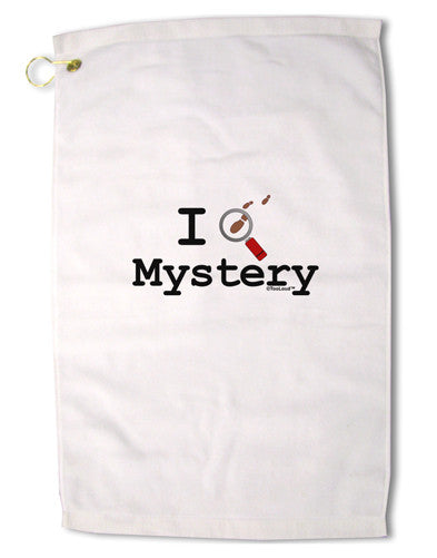 I Love Mystery Premium Cotton Golf Towel - 16 x 25 inch-Golf Towel-TooLoud-16x25"-Davson Sales