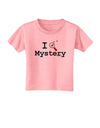 I Love Mystery Toddler T-Shirt-Toddler T-Shirt-TooLoud-Candy-Pink-2T-Davson Sales