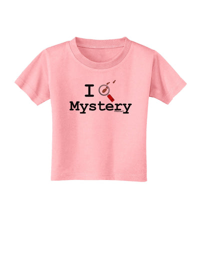 I Love Mystery Toddler T-Shirt-Toddler T-Shirt-TooLoud-Candy-Pink-2T-Davson Sales