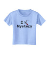 I Love Mystery Toddler T-Shirt-Toddler T-Shirt-TooLoud-Aquatic-Blue-2T-Davson Sales