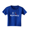 I Love Mystery Toddler T-Shirt Dark-Toddler T-Shirt-TooLoud-Royal-Blue-2T-Davson Sales