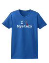 I Love Mystery Womens Dark T-Shirt-TooLoud-Royal-Blue-X-Small-Davson Sales