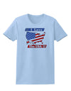 I Love The USA Womens T-Shirt-Womens T-Shirt-TooLoud-Light-Blue-X-Small-Davson Sales