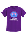 I Love You Berry Much Childrens Dark T-Shirt by TooLoud-Childrens T-Shirt-TooLoud-Purple-X-Small-Davson Sales