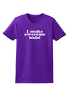 I Make Awesome Kids Womens Dark T-Shirt by TooLoud-Womens T-Shirt-TooLoud-Purple-X-Small-Davson Sales