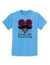 I Mustache You To Be My Valentine Childrens T-Shirt-Childrens T-Shirt-TooLoud-Aquatic-Blue-X-Small-Davson Sales