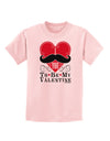 I Mustache You To Be My Valentine Childrens T-Shirt-Childrens T-Shirt-TooLoud-PalePink-X-Small-Davson Sales