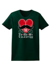 I Mustache You To Be My Valentine Womens Dark T-Shirt-TooLoud-Forest-Green-Small-Davson Sales