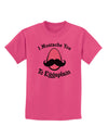 I Mustache You To Eggsplain Childrens T-Shirt-Childrens T-Shirt-TooLoud-Sangria-X-Small-Davson Sales