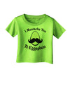 I Mustache You To Eggsplain Infant T-Shirt-Infant T-Shirt-TooLoud-Lime-Green-06-Months-Davson Sales