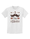 I Mustache You a Question Childrens T-Shirt-Childrens T-Shirt-TooLoud-White-X-Small-Davson Sales