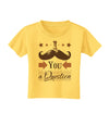 I Mustache You a Question Toddler T-Shirt-Toddler T-Shirt-TooLoud-Yellow-2T-Davson Sales