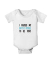 I Paused My Battle Royale To Be Here Funny Gamer Baby Romper Bodysuit by TooLoud-TooLoud-White-06-Months-Davson Sales