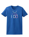 I Said I Do - Bride Womens Dark T-Shirt-TooLoud-Royal-Blue-X-Small-Davson Sales