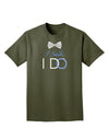 I Said I Do - Groom Adult Dark T-Shirt-Mens T-Shirt-TooLoud-Military-Green-Small-Davson Sales