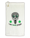 I See Drunk People Micro Terry Gromet Golf Towel 11&#x22;x19-Golf Towel-TooLoud-White-Davson Sales