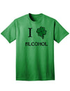 I Shamrock Alcohol Adult Unisex St Patrick's Day T-Shirt-TooLoud-Kelly Green-Small-Davson Sales