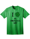 I Shamrock St Patricks Day Adult Unisex St Patrick's Day T-Shirt-TooLoud-Kelly Green-Small-Davson Sales