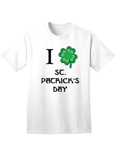 I Shamrock St Patricks Day Adult Unisex St Patrick's Day T-Shirt-TooLoud-White-Small-Davson Sales