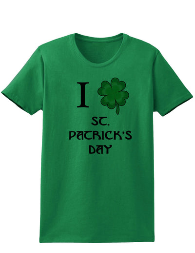 I Shamrock St Patricks Day Adult Womens St. Patrick's Day T-Shirt-TooLoud-Kelly Green-Small-Davson Sales