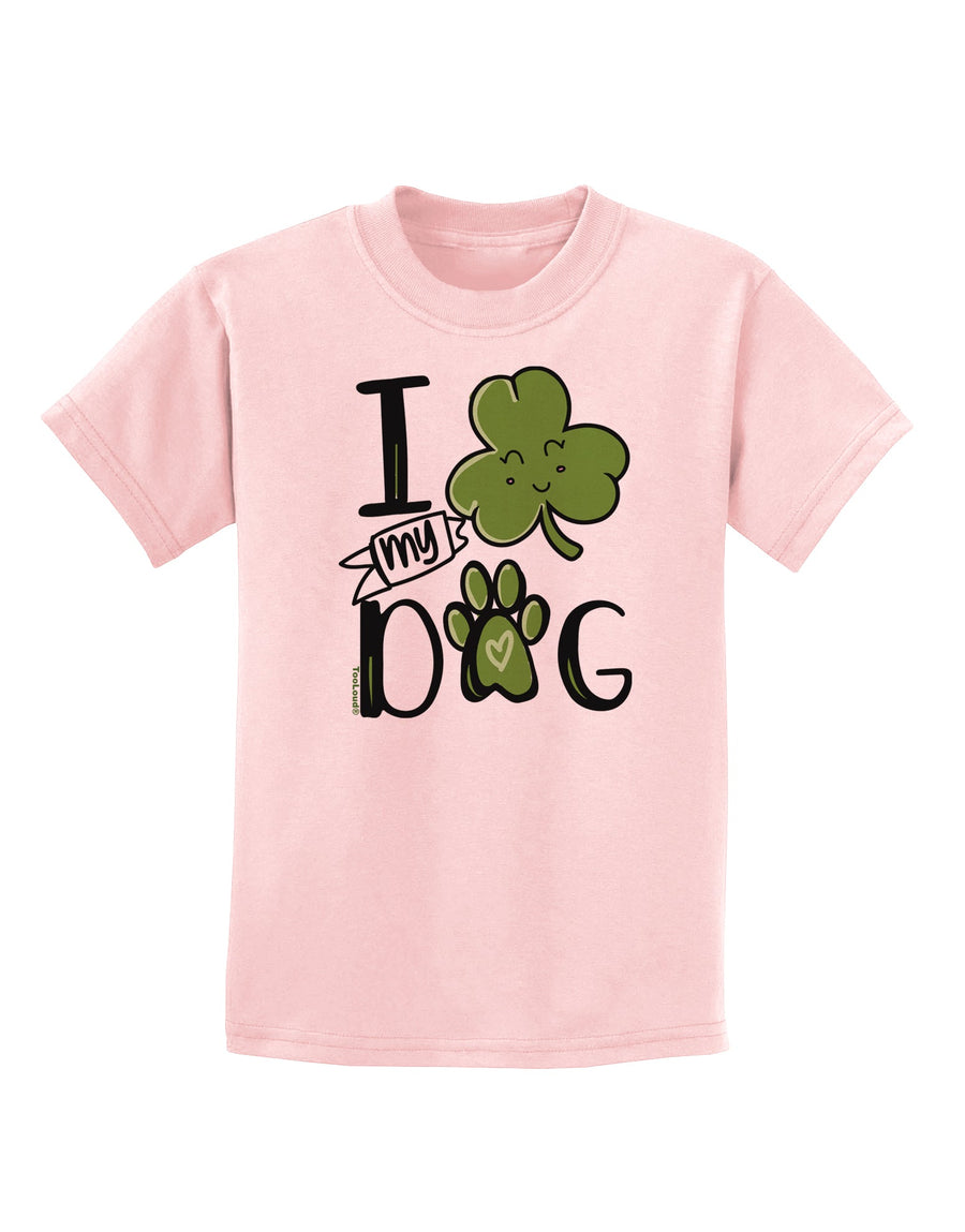 I Shamrock my Dog Childrens T-Shirt-Childrens T-Shirt-TooLoud-White-X-Small-Davson Sales