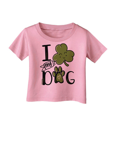 I Shamrock my Dog Infant T-Shirt-Infant T-Shirt-TooLoud-Candy-Pink-06-Months-Davson Sales
