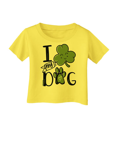 I Shamrock my Dog Infant T-Shirt-Infant T-Shirt-TooLoud-Yellow-06-Months-Davson Sales