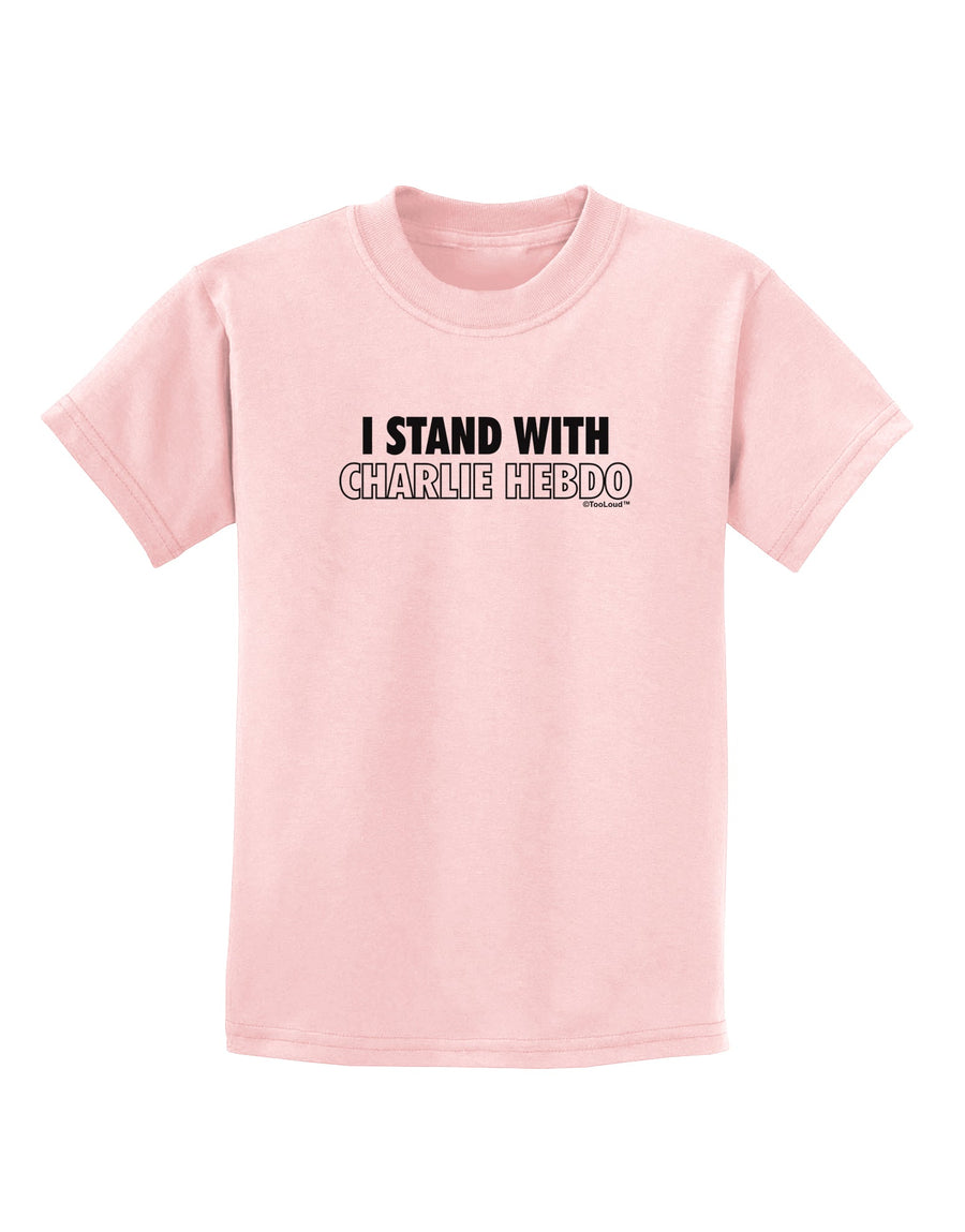 I Stand With Charlie Childrens T-Shirt by TooLoud-Childrens T-Shirt-TooLoud-White-X-Small-Davson Sales