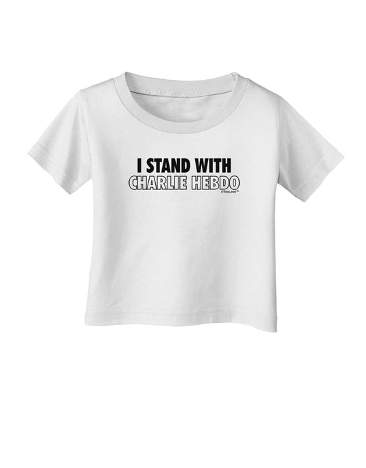 I Stand With Charlie Infant T-Shirt by TooLoud-Infant T-Shirt-TooLoud-White-06-Months-Davson Sales