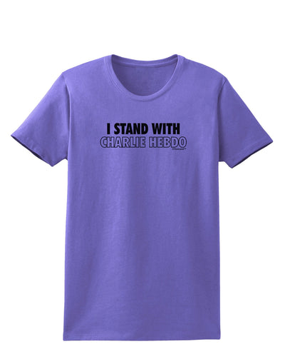 I Stand With Charlie Womens T-Shirt by TooLoud-Womens T-Shirt-TooLoud-Violet-X-Small-Davson Sales