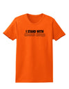 I Stand With Charlie Womens T-Shirt by TooLoud-Womens T-Shirt-TooLoud-Orange-X-Small-Davson Sales