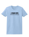 I Stand With Charlie Womens T-Shirt by TooLoud-Womens T-Shirt-TooLoud-Light-Blue-X-Small-Davson Sales