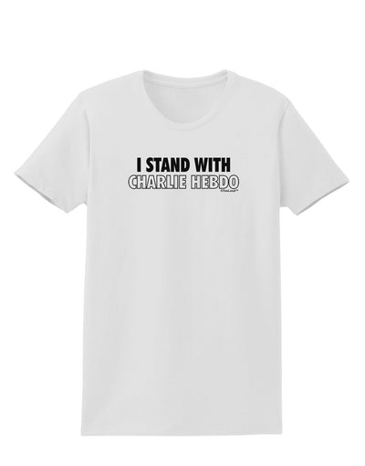 I Stand With Charlie Womens T-Shirt by TooLoud-Womens T-Shirt-TooLoud-White-X-Small-Davson Sales