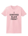 I Survived Black Friday Womens T-Shirt-Womens T-Shirt-TooLoud-PalePink-X-Small-Davson Sales