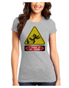 I Tried It At Home Juniors T-Shirt-Womens Juniors T-Shirt-TooLoud-Ash-Gray-Juniors Fitted XS-Davson Sales