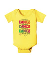 I Wanna Dance With You Baby Romper Bodysuit-Baby Romper-TooLoud-Yellow-06-Months-Davson Sales