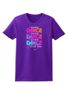 I Wanna Dance With You Womens Dark T-Shirt-TooLoud-Purple-X-Small-Davson Sales