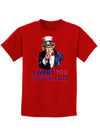 I Want You to Pull My Finger Childrens Dark T-Shirt-Childrens T-Shirt-TooLoud-Red-X-Small-Davson Sales