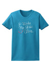 I Woke Up Like This Womens Dark T-Shirt-TooLoud-Turquoise-X-Small-Davson Sales