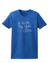 I Woke Up Like This Womens Dark T-Shirt-TooLoud-Royal-Blue-X-Small-Davson Sales