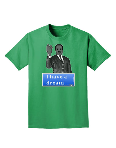 I have a Dream Pixel Art Adult Dark T-Shirt by TooLoud-Mens T-Shirt-TooLoud-Kelly-Green-Small-Davson Sales