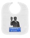 I have a Dream Pixel Art Baby Bib by TooLoud