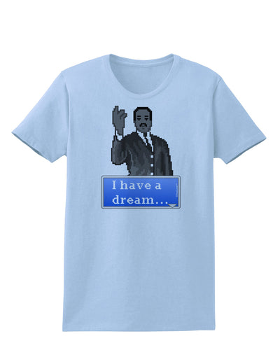 I have a Dream Pixel Art Womens T-Shirt by TooLoud-Womens T-Shirt-TooLoud-Light-Blue-X-Small-Davson Sales