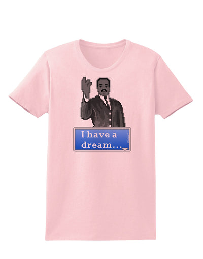 I have a Dream Pixel Art Womens T-Shirt by TooLoud-Womens T-Shirt-TooLoud-PalePink-X-Small-Davson Sales