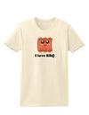 I love BBQ Ribs Womens T-Shirt-Womens T-Shirt-TooLoud-Natural-X-Small-Davson Sales