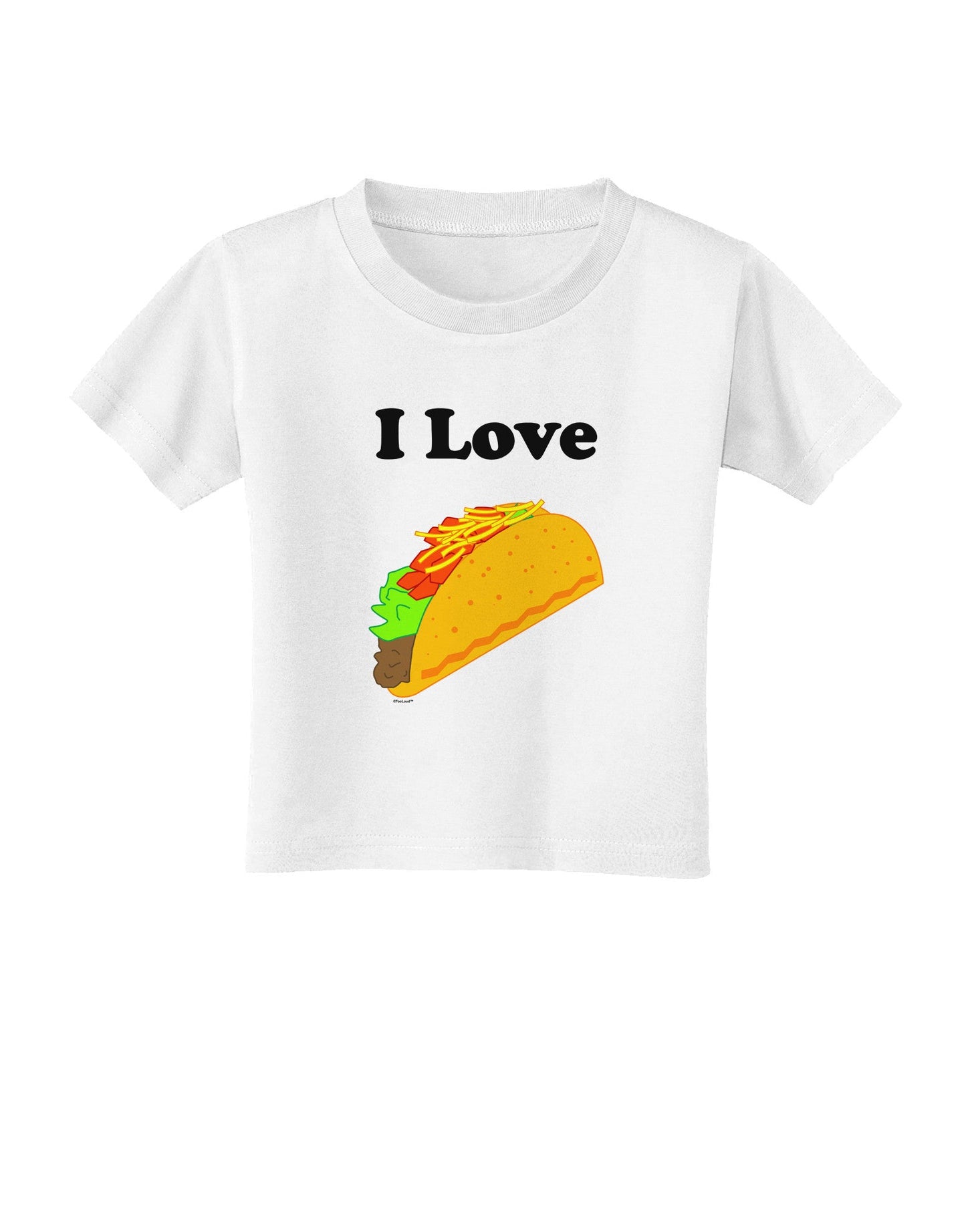 I love Tacos Toddler T-Shirt-Toddler T-Shirt-TooLoud-White-2T-Davson Sales