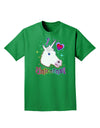 I love Unicorns Adult Dark T-Shirt-Mens T-Shirt-TooLoud-Kelly-Green-Small-Davson Sales
