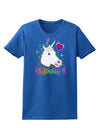 I love Unicorns Womens Dark T-Shirt-TooLoud-Royal-Blue-X-Small-Davson Sales