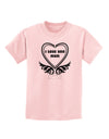 I love you Mom Childrens T-Shirt-Childrens T-Shirt-TooLoud-PalePink-X-Small-Davson Sales